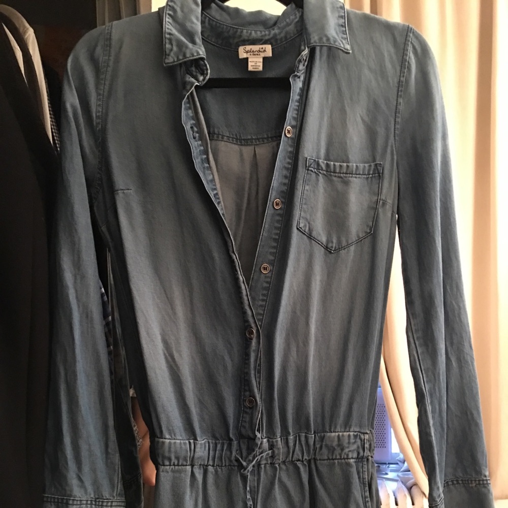 Splendid denim romper